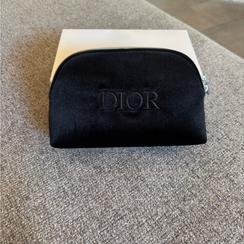 Dior Beauty Velvet Cosmetic Bag